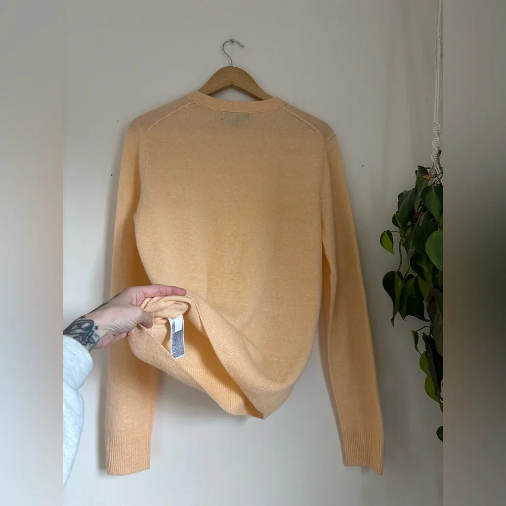 Banana Republic Cashmere-Linen Crewneck Sweater